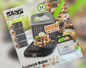 Professional 4-in-1 DSP Sandwich Maker