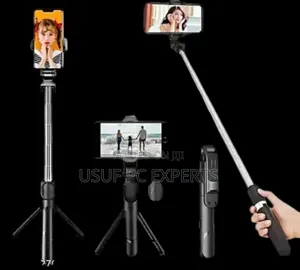 Phone Stand Tripod With Selfie Stick Stand