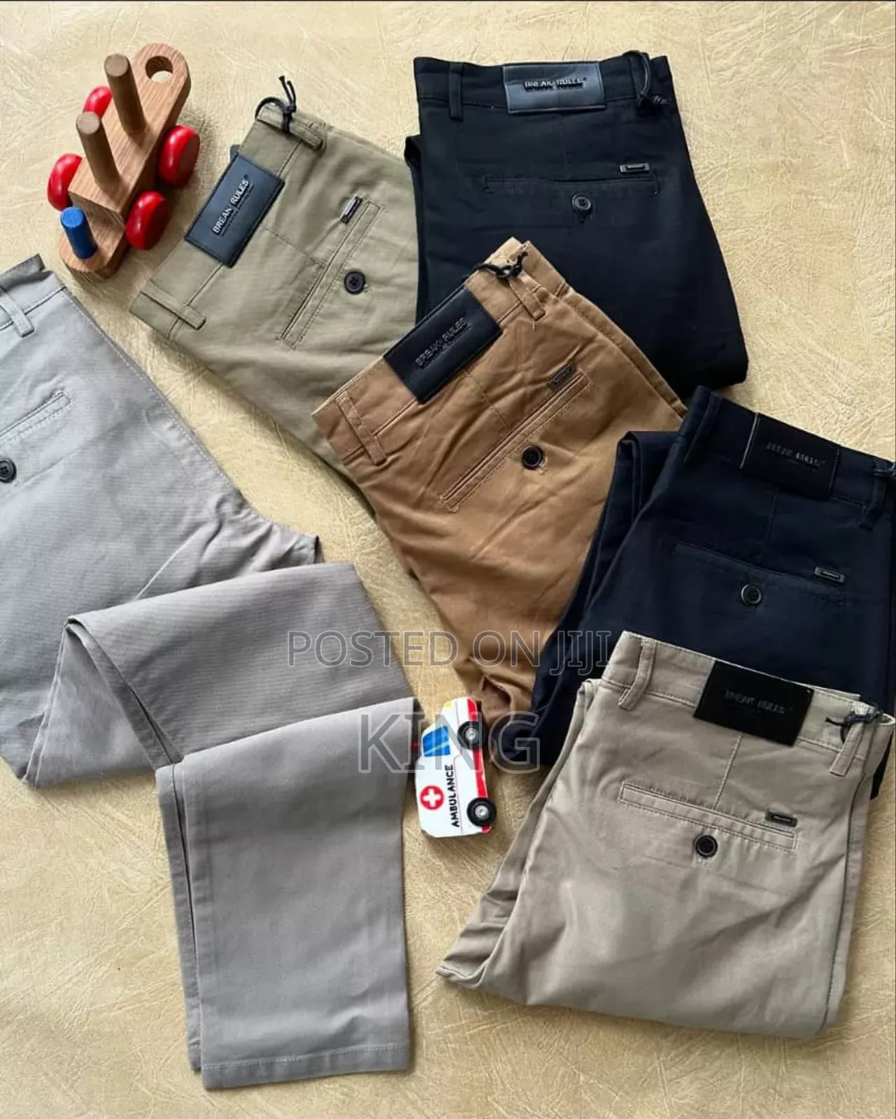 Cheerful New Quality Kaki Pants/Trousers