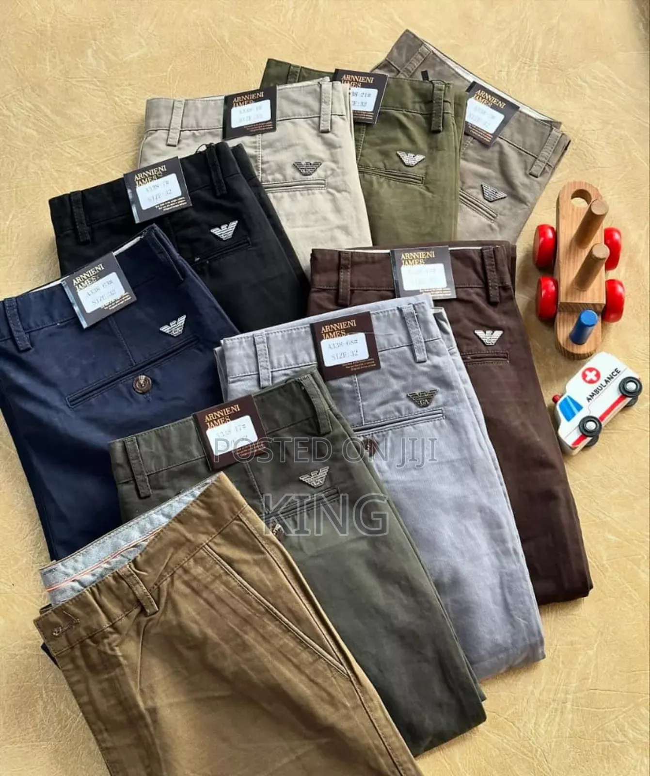 Joyful New Quality Kaki Pants/Trousers