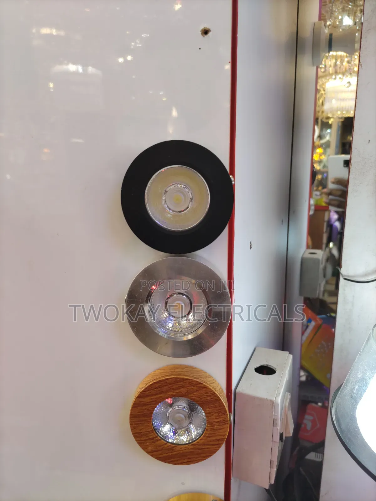 Golden Surface Spot Lights