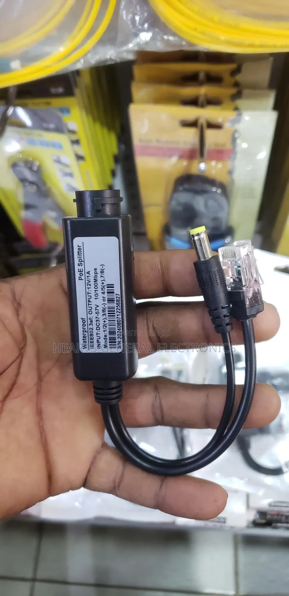 Waterproof Poe Splitter ( 48v to 12v )