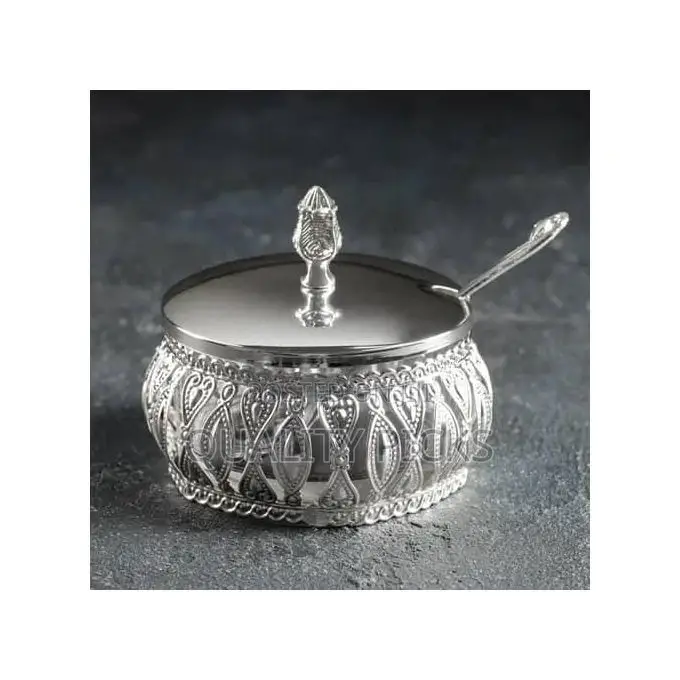 Apple Spice Condiment Honey Sugar Dish Tray Hostess