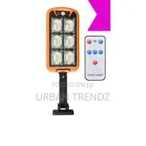 150W Wall Mounted Solar Sensor Light - Orange