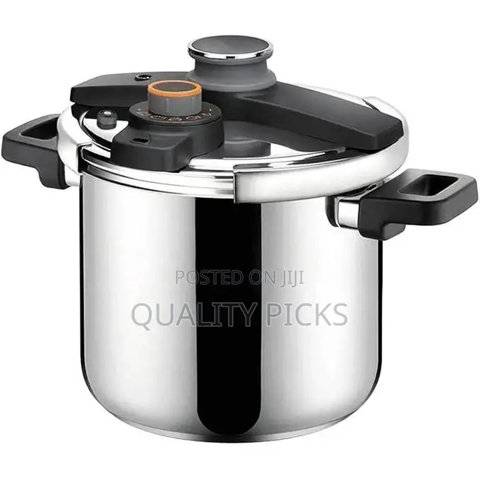 8 Litre Classic Stainless Steel Pressure Cooker