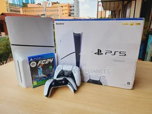SONY Ps5 Slim Edition With an Extra Game Pad Fc24 Disc