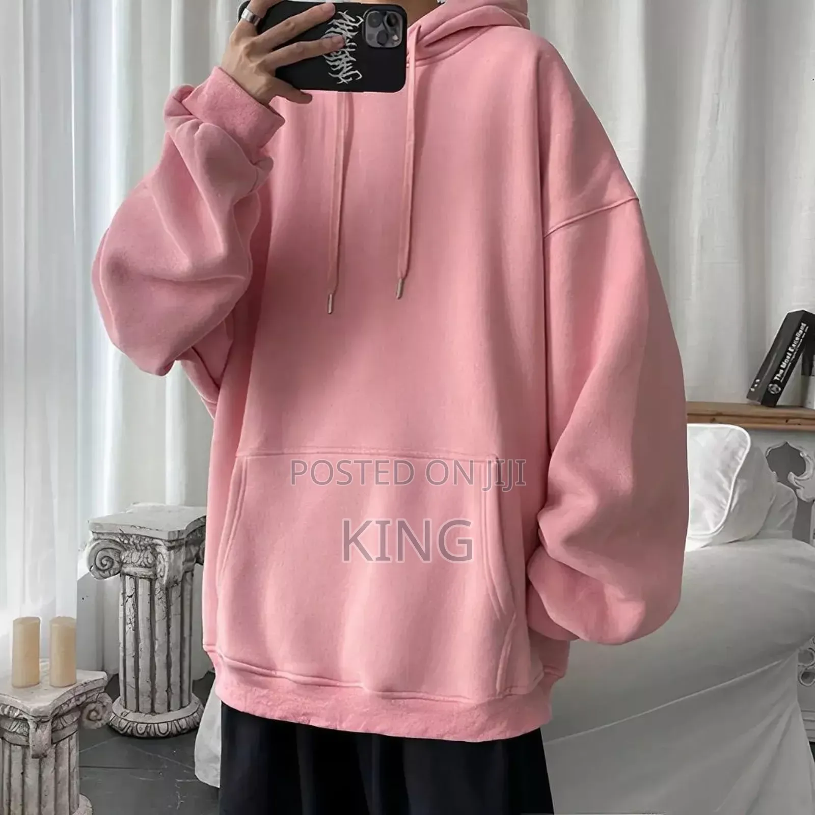 Vogue Pocket Jumper Hoodie