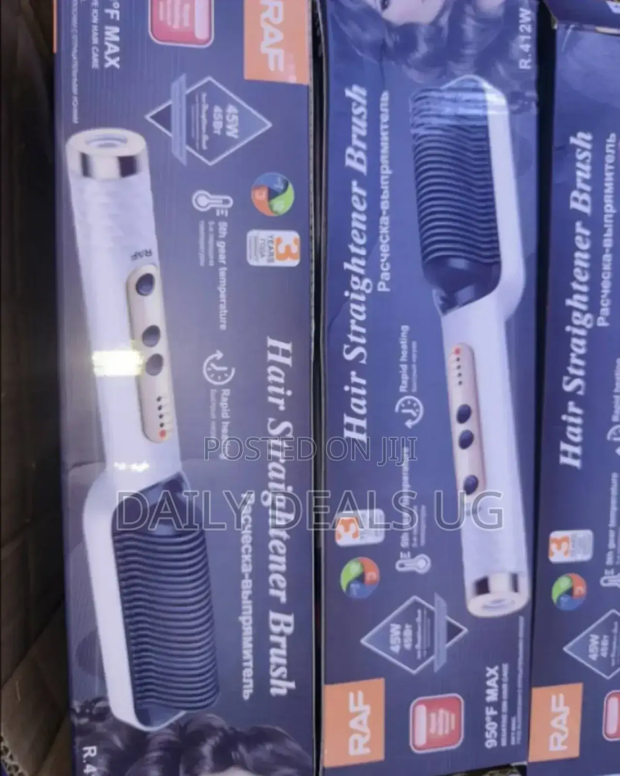 Electric RAF Hair Straightener Comb