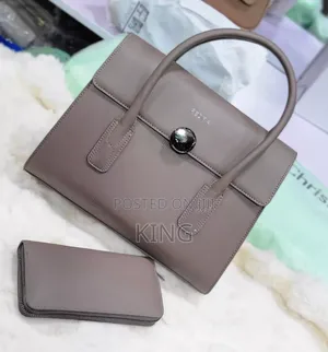 Positive Office Leather Handbag