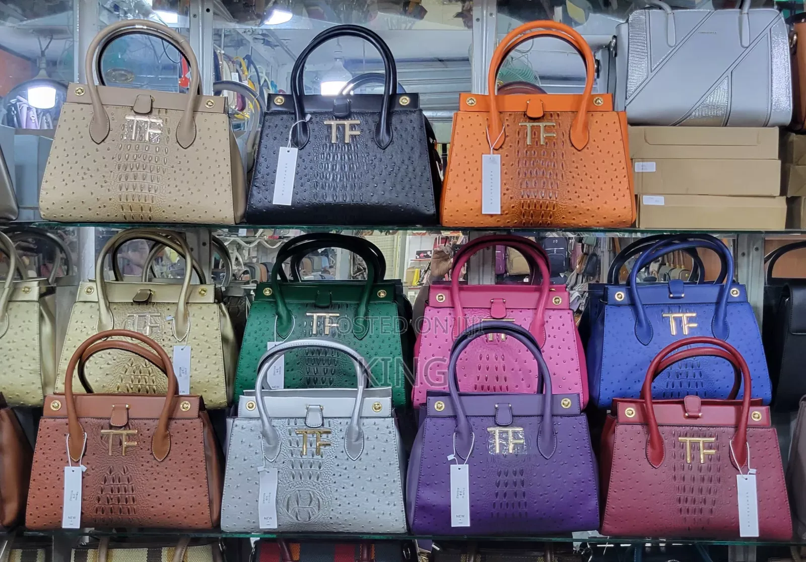 Bold Office Leather Handbag