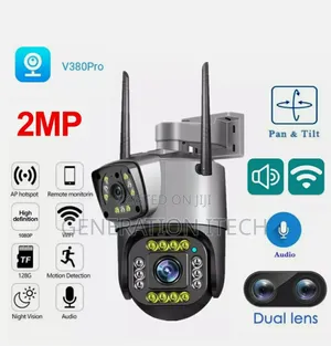4g PTZ Smart Security Camera- Uses Simcard With Night Vision