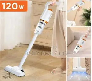 White Long Handheld Vacuum Cleaner
