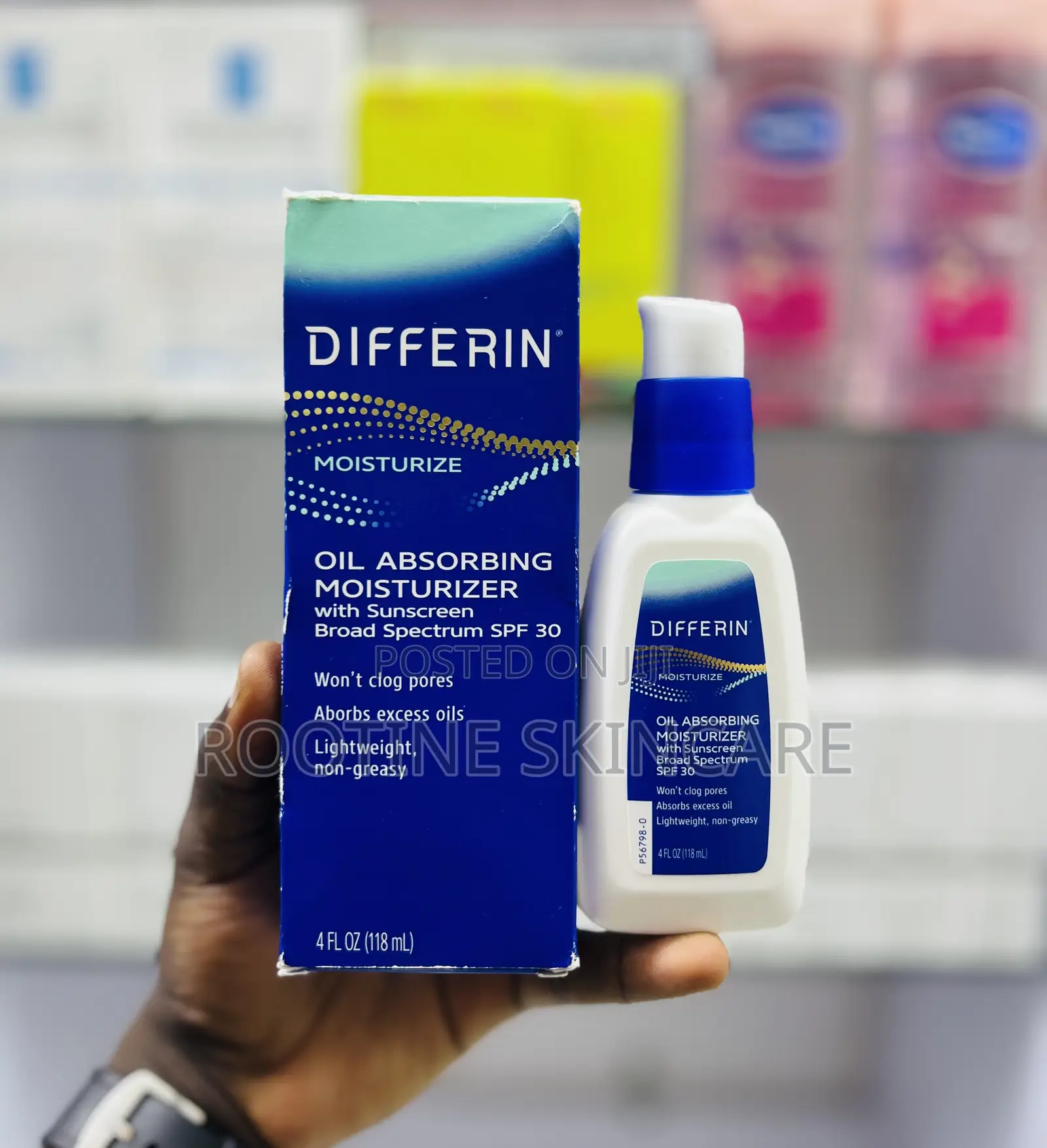 Differen Oil Absorbing Moisturizer With Sunscreen SPF 30