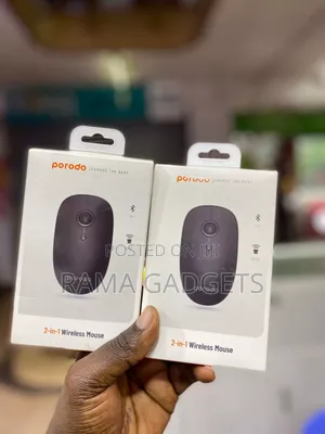 Porodo 2 in 1 Wireless Bluetooth Mouse 2.4