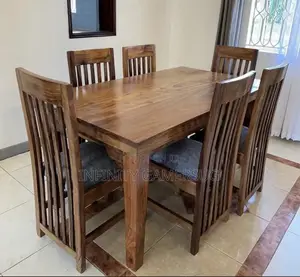 Classy Dinning Table Made Out of Pure Mahogany Wood