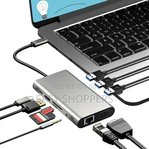 10 in 1 Usb C Hub Multifunctional Adapter