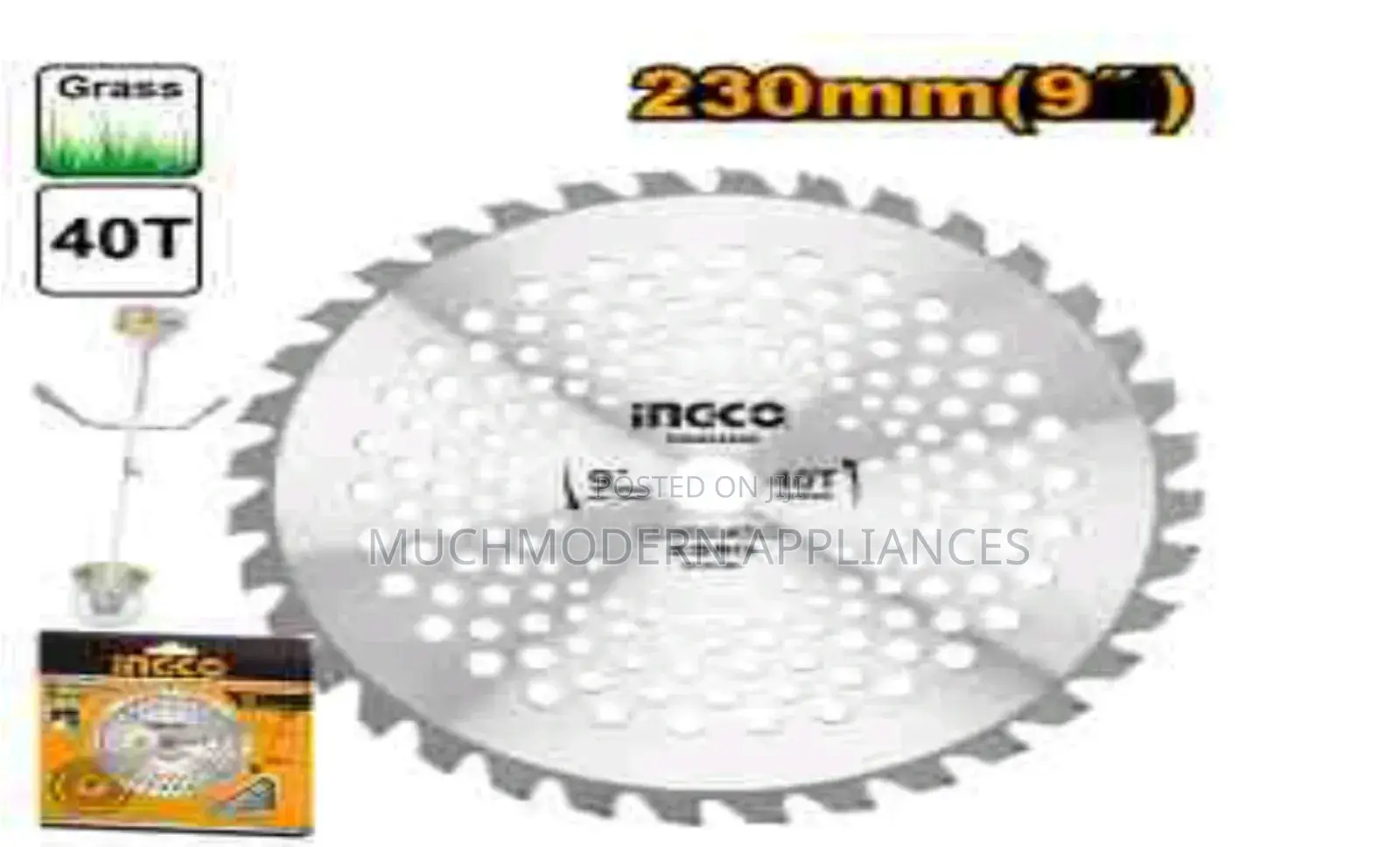 Bush Cutter Blade 230 Mm (9")