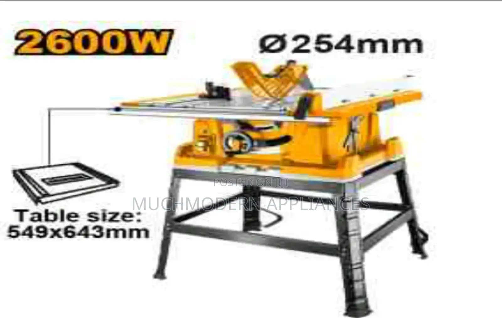 Table Saw 2600W