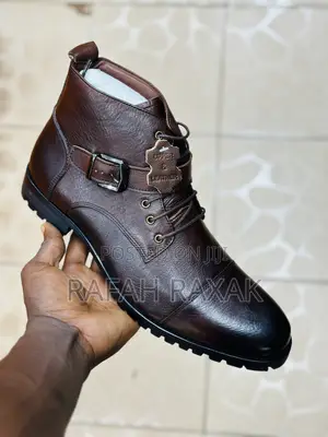 Original Dark Tan Franco Banetti Gentle Premium Leather Boot