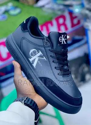 Original Triple Black Calvin Klein Casual Low Shoes