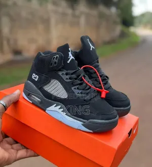Kids Air Jordan 5 OG Black Kids Sneakers