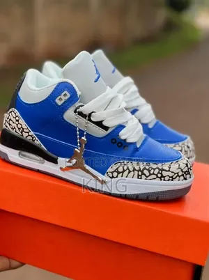 Kids Jordan 3 Retro Varsity Royal. Kids Sneakers