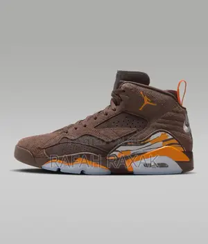 Original Air Jordan Jumpman MVP “Track Brown” Suede Sneakers