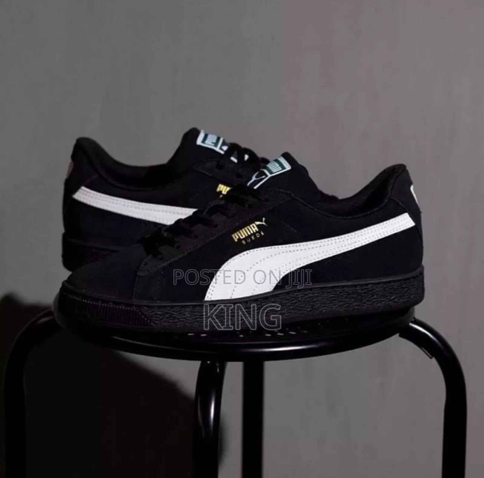 Puma Suede Black Sneakers