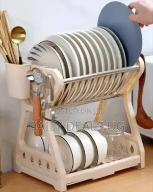 2 Layer Dish Rack Organizer