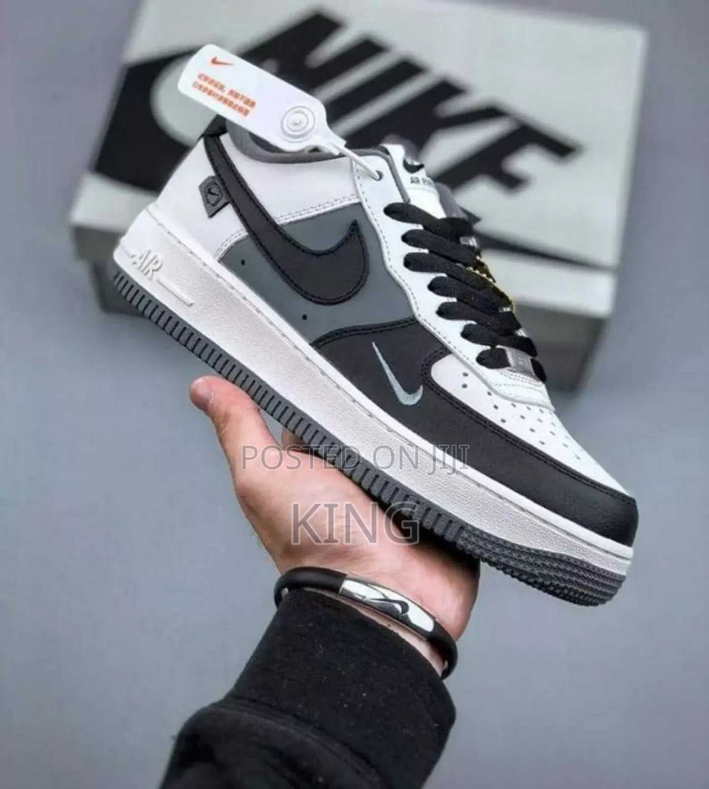 Nike Air Force 1 Low 07 White/Grey/Black Sneakers