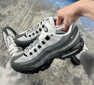 Original Grey/White/Black Nike Air Max 95 Sneakers