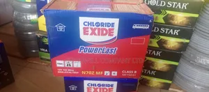 N70Z Chloride Exide Car Battery DND