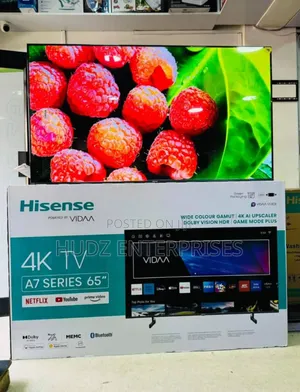 Flat TV Screen Smart 65 Hisense