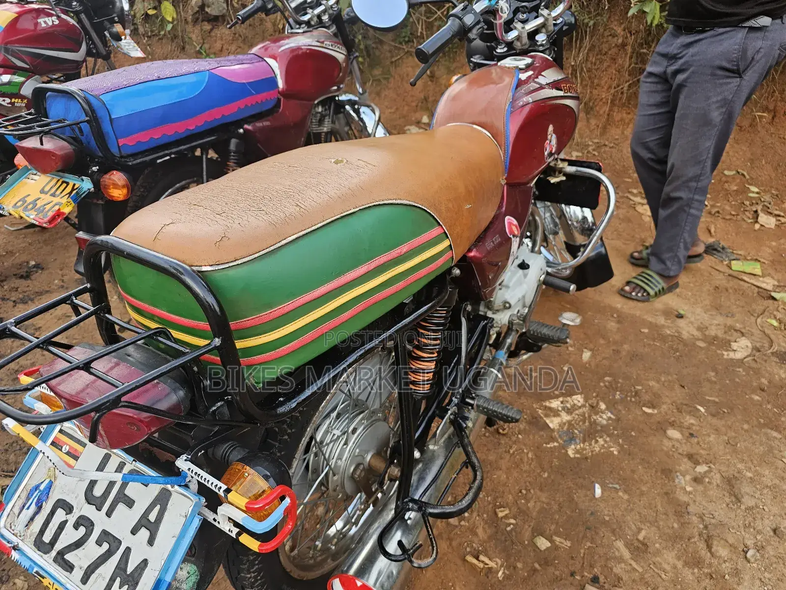 Bajaj Boxer 2019 Red