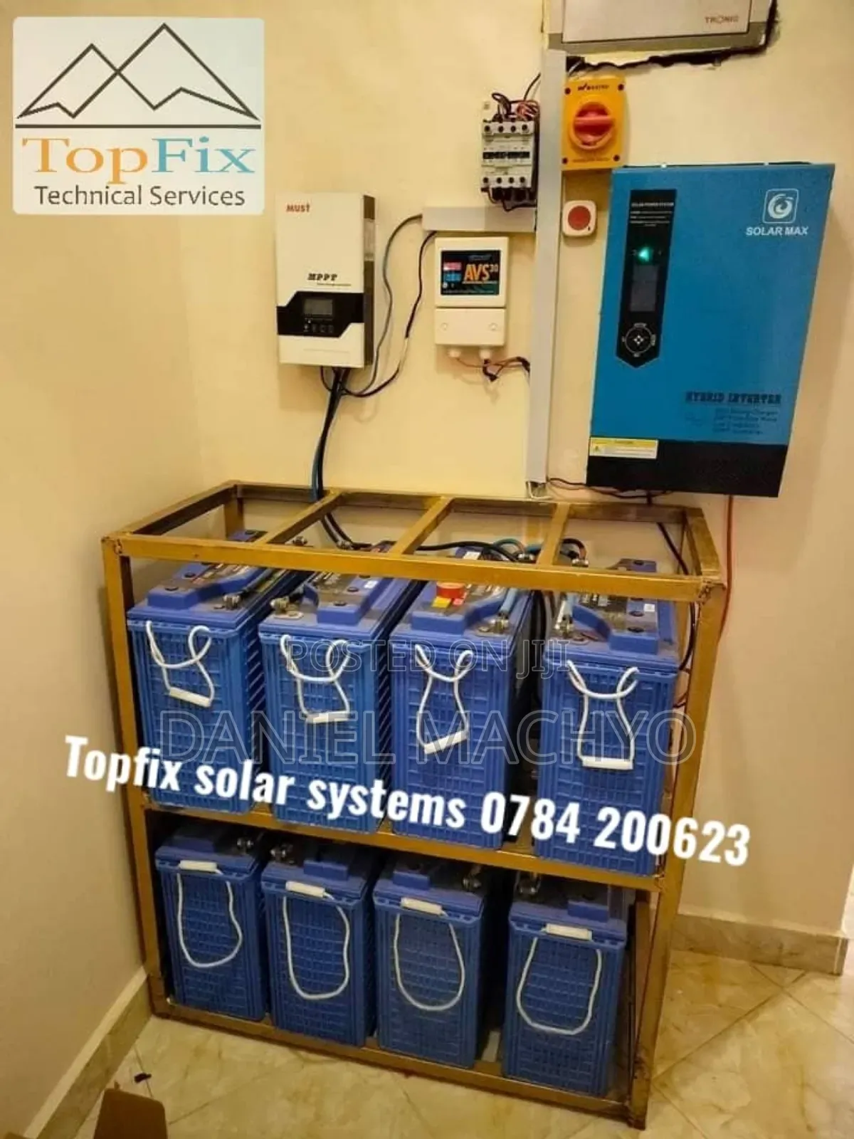 Solar Lighting Backup Power