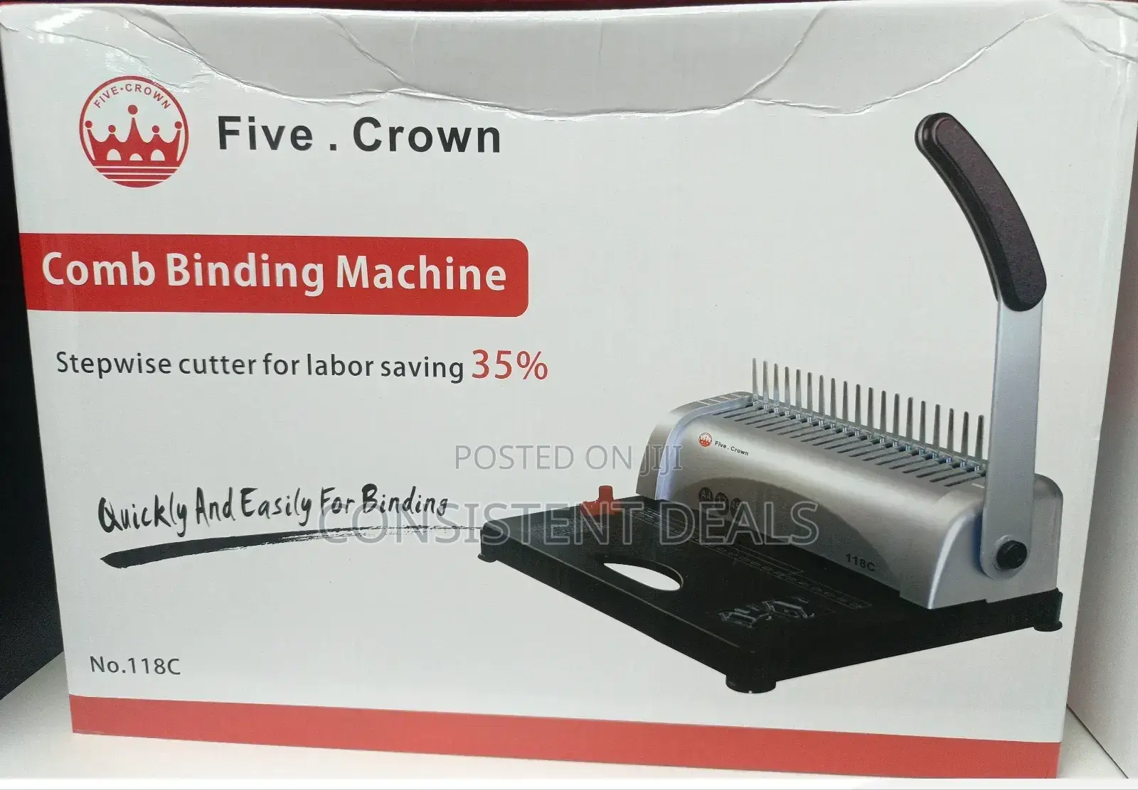 Comb Binding Machine