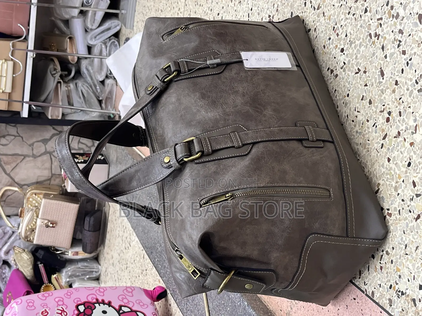 Leather Duffle Bag