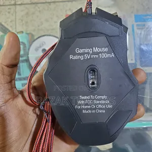 Large Ergonomic 7-Buttons Optical Gaming Mouse Wired