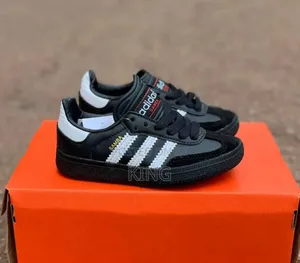Kids Sneakers. Adidas Samba Black Kids Shoes