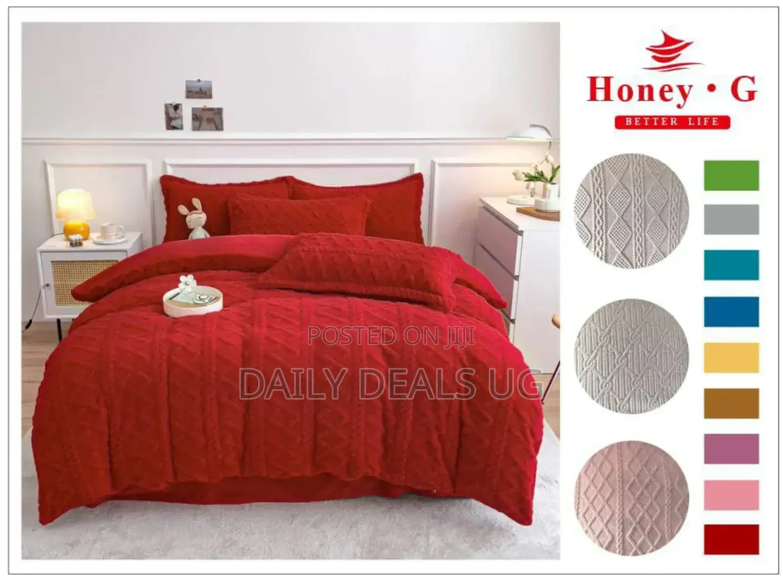 Red Duvet Cover