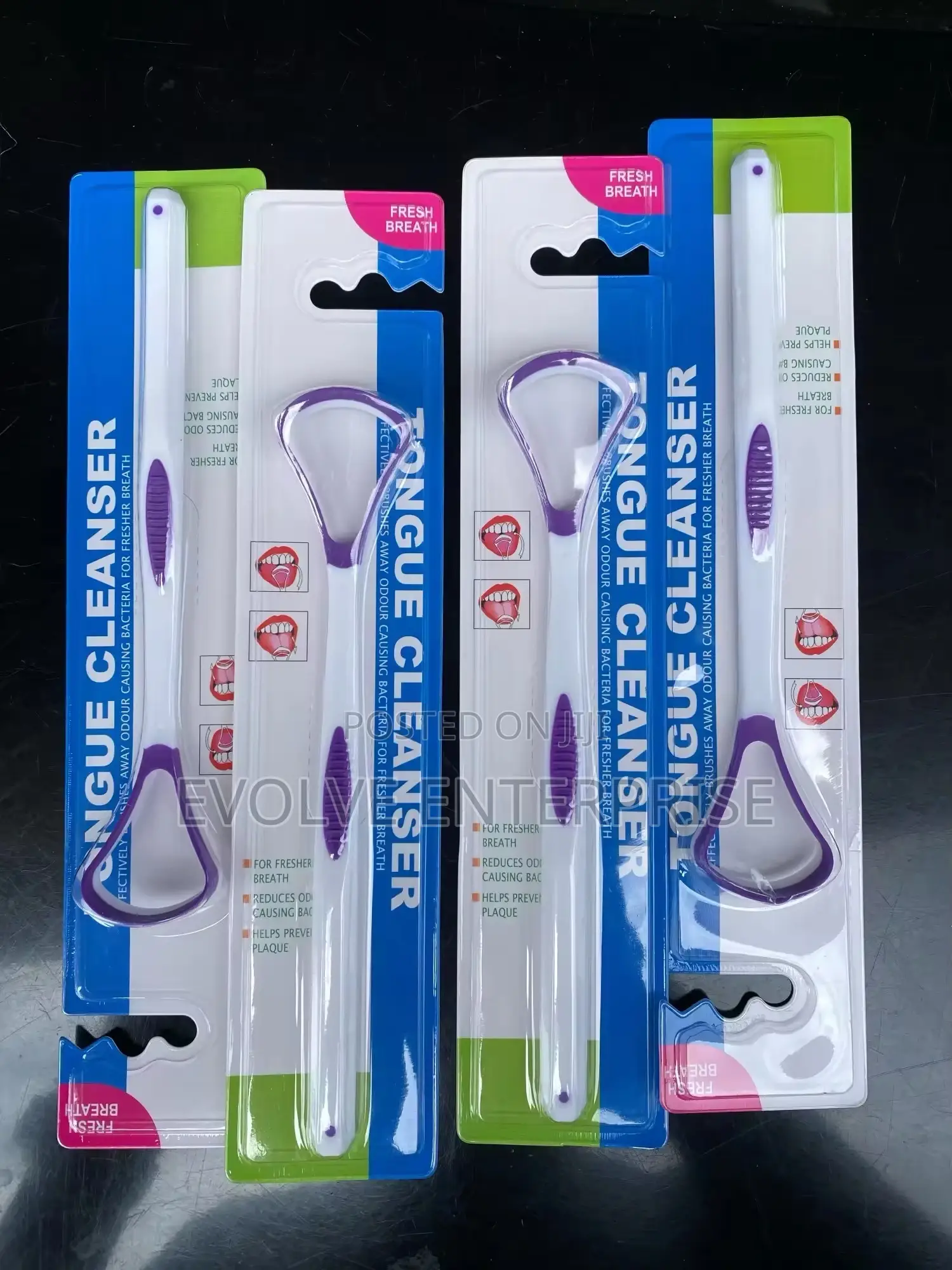 Tongue Scraper Brush
