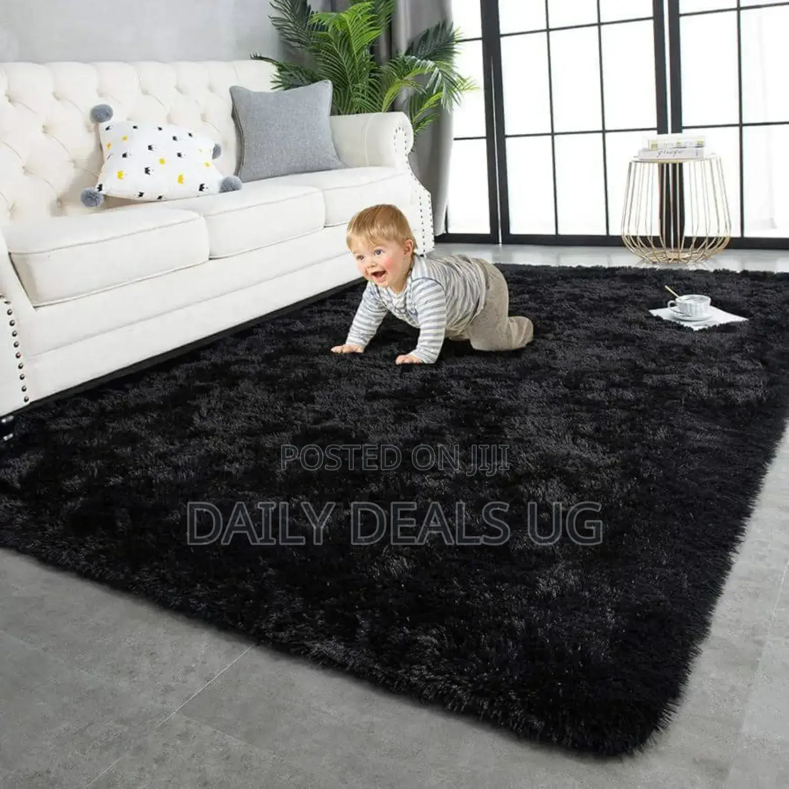 Black Center Carpet