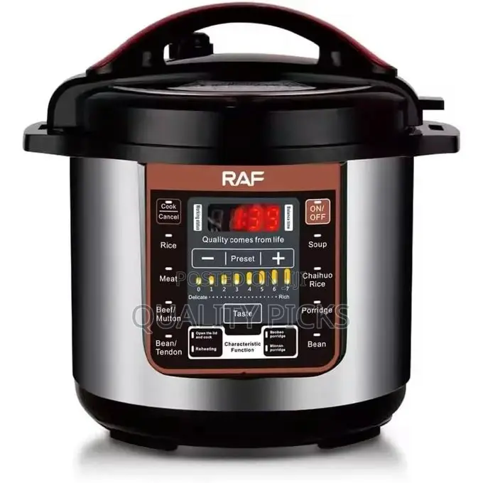 RAF Multifunctional 8L Stainless Pressure Slow Cooker