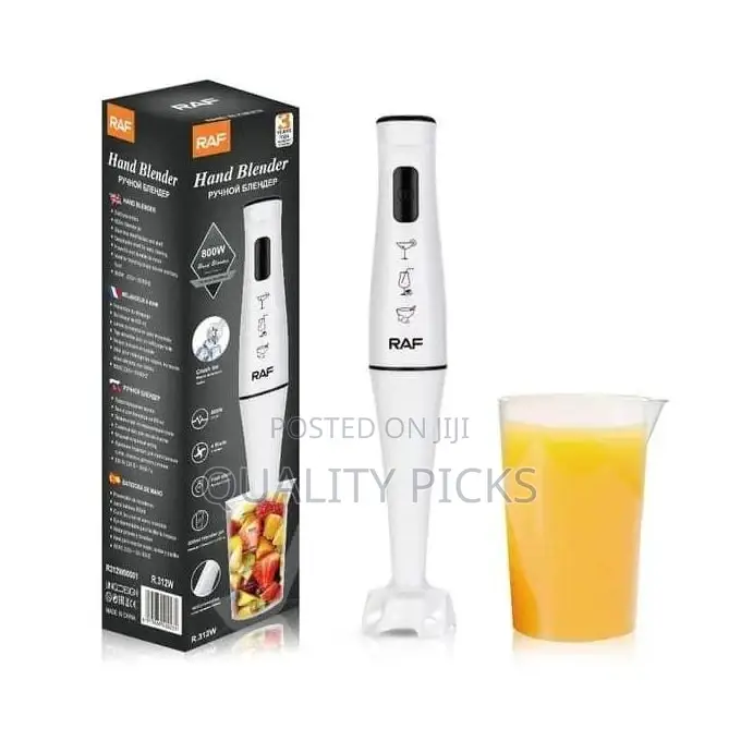 RAF Electric Speed Immersion Blender Hand Set Professional