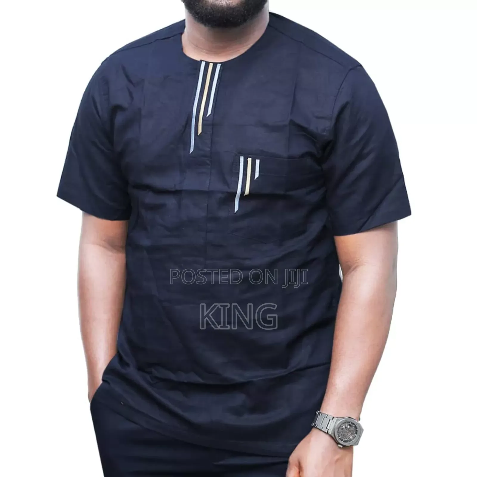 Proper African Wear Kitengi Shirt