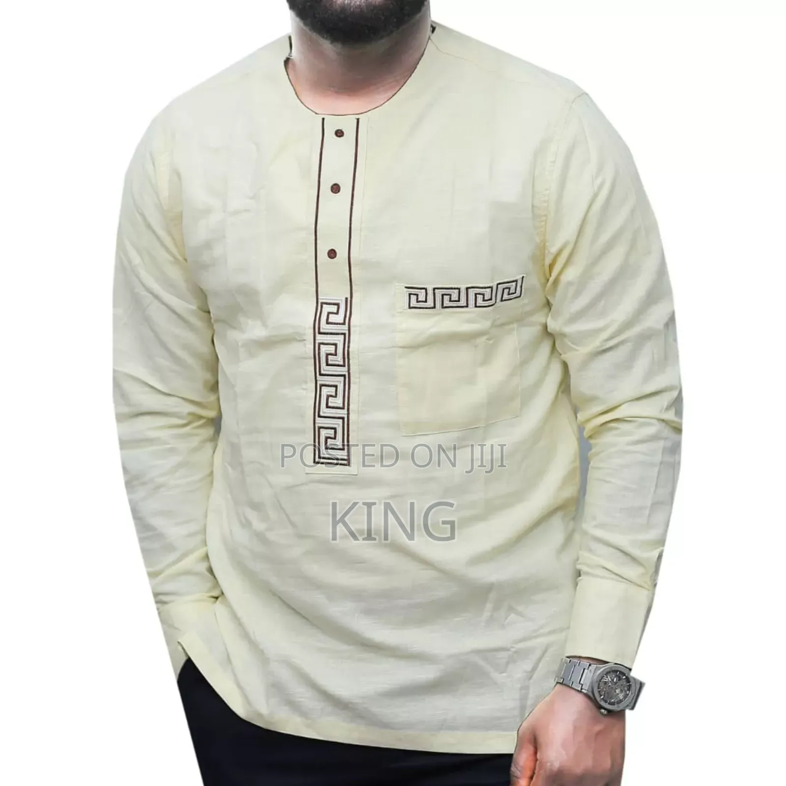 Beachy African Wear Kitengi Shirt