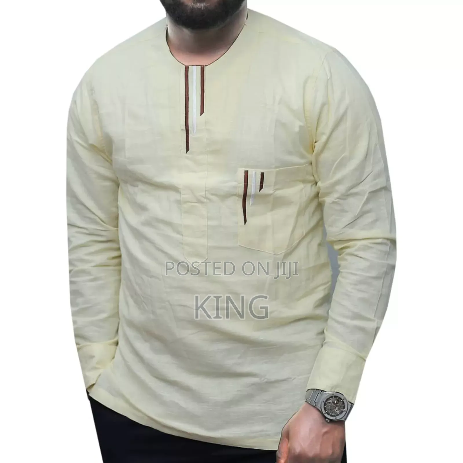 Gentle African Wear Kitengi Shirt
