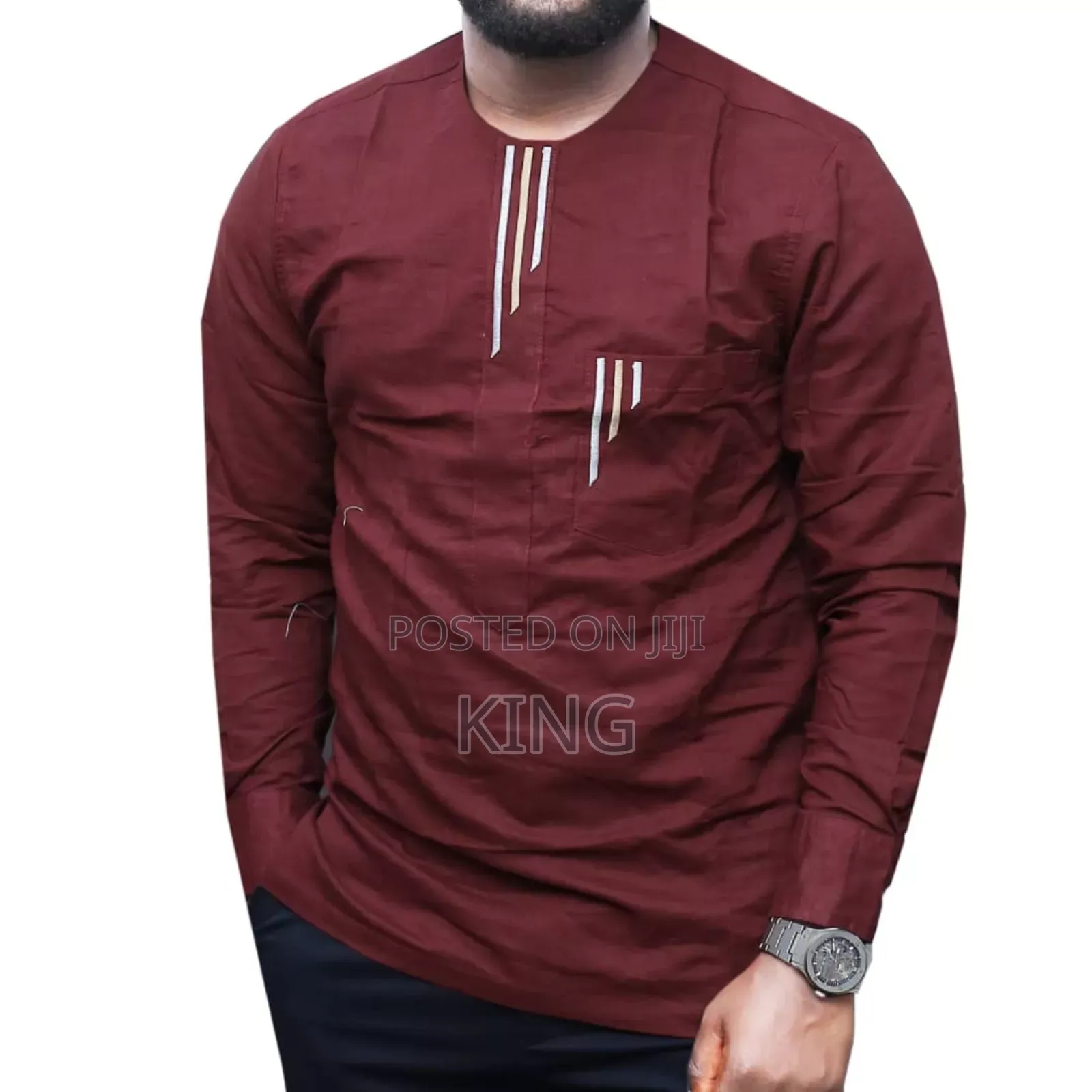 Harmony African Wear Kitengi Shirt
