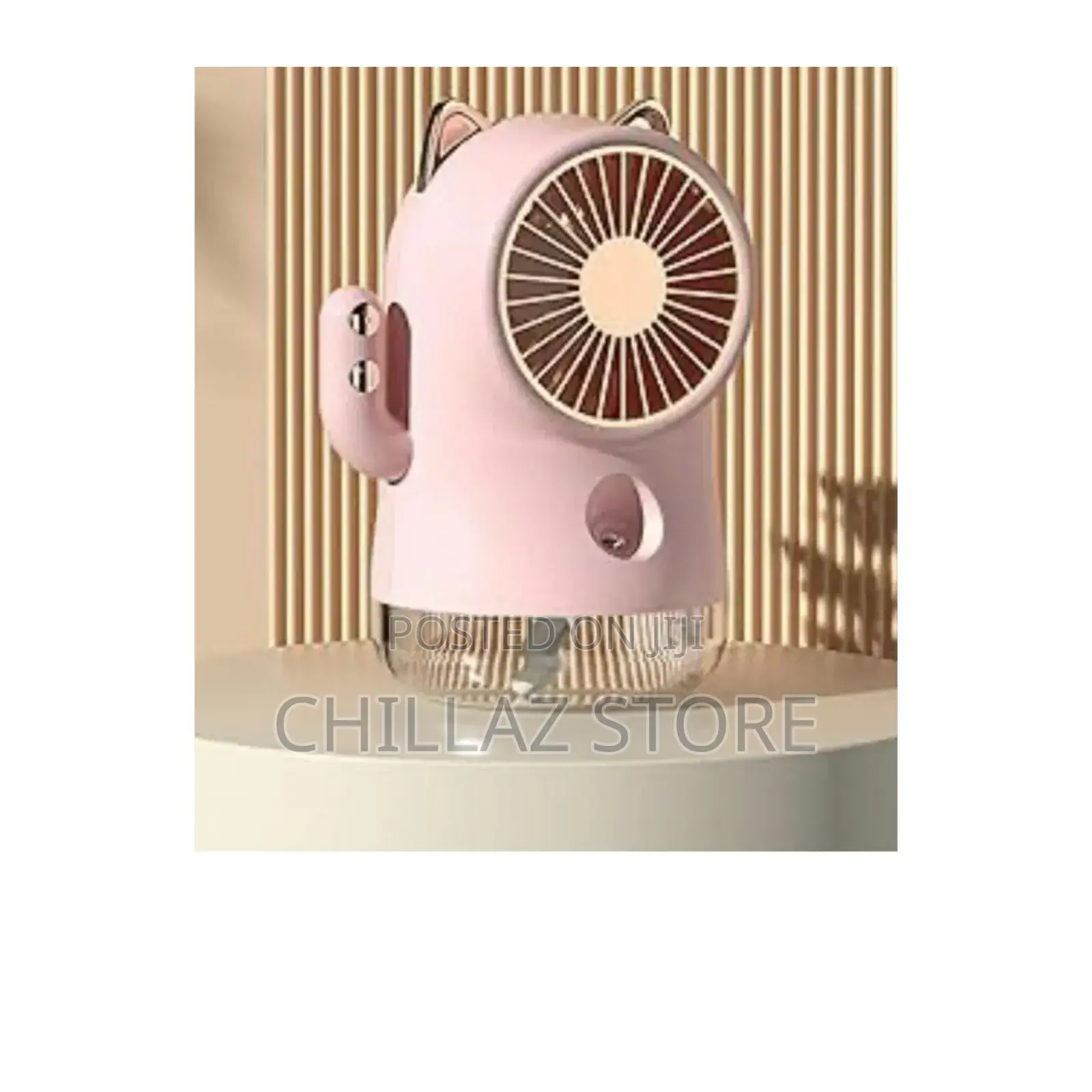 USB Rechargeable Table Mist Fan.
