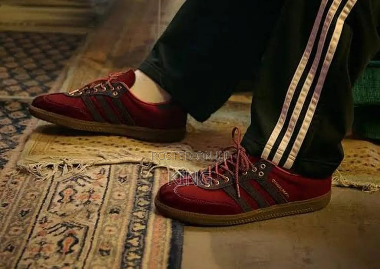 Grand Adidas Samba X Alwayth ''College Burgundy"
